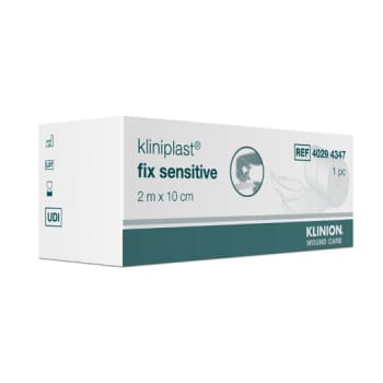Kliniplast Fix sensistive fikseringsplaster, non-woven, 2 m x 10 cm