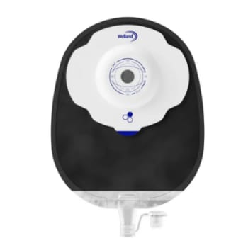 Aurum Plus Soft convex urostomi pose, midi, sort, Ø 13-25 mm