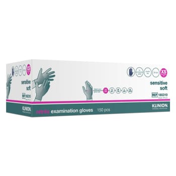 Klinion Protection, sensitive Berryblue, acc free, nitril, PF, X-small