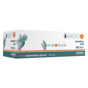 Klinion Protection, sensitive Berryblue, acc free, nitril, PF, Small