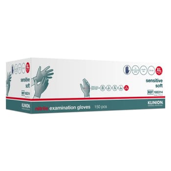 Klinion Protection, sensitive Berryblue, acc free, nitril, PF, X-large