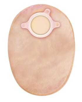 Natura+, 2-dels colostomipose, Standard, beige, 70 mm ring
