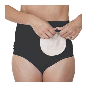 Nordicare StomiFix, fikseringsbælte, sort, højde: 20 cm, 85-110 cm, small/medium