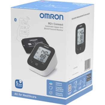 Omron, M2+ Connect digital blodtryksmåler, armomkreds 22-42 cm