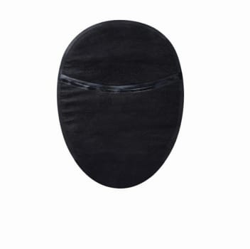 NovaLife TRE 1 Soft Conveks, 1-dels colostomipose, Maxi, vindue, sort,  Ø 15-44 mm