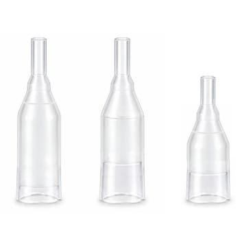 Curion CuriSheath uridom, silikone, standard, klæbeflade 4,1 cm, længde 8,1 cm, Ø 41 mm
