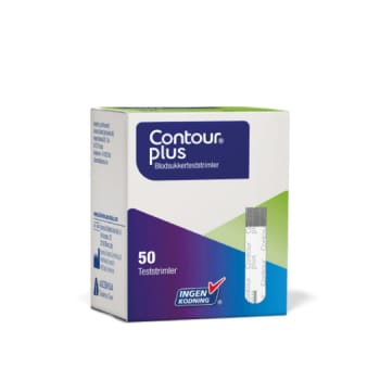 Contour Plus teststrimler
