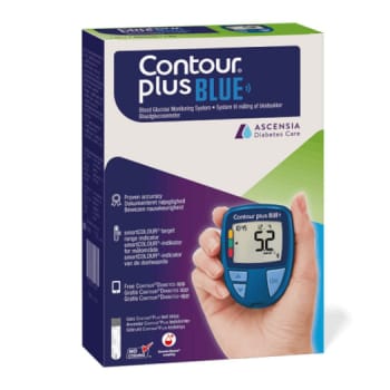 Contour Plus Blue blodsukkerapparat