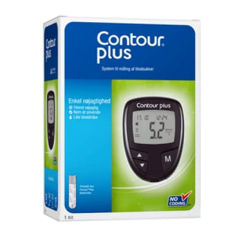 Contour Plus blodsukkerapparat