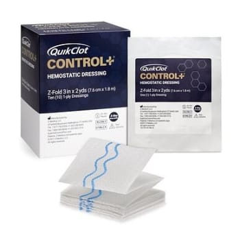 QuikClot Control + Z-Fold 7,6 cm x 1,8 m 1 ply