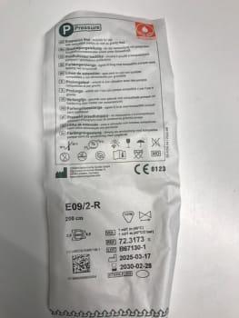 TIVA sæt, dobbelt TIVA, minibore, m/ensretterventil, transparent, 200 cm