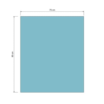 Barrier, afdækningsstykke, 2 lag, steril, 75 cm x 90 cm