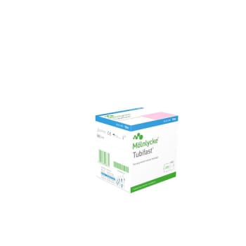 Tubifast 2-way stretch, rørbandage, blå, 7,5 cm x 10 m