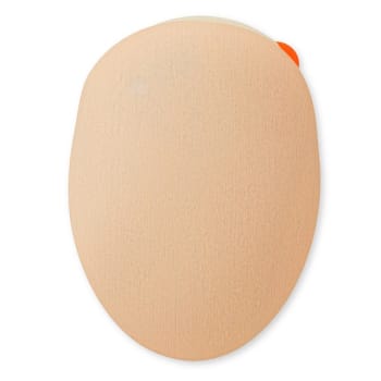 NovaLife 1 Convex, 1-dels colostomipose, Mini, vindue, beige, 25 mm