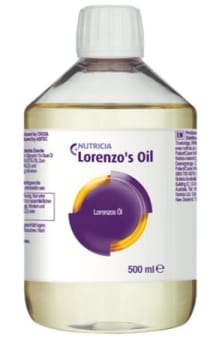 Lorenzo's Oil, til behandling af ALD og AMN, 500 ml