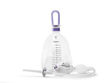 Qufora Irrisedo Klick vandpose med konnektor, 1500 ml