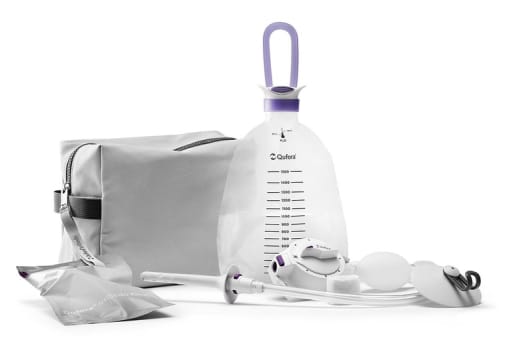 Qufora Irrisedo Klick vandpose med konnektor, 1500 ml