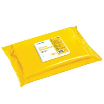 Wet Wipe, Triamin+ desinfektion og rengøring, maxi gul, 43 cm x 30 cm