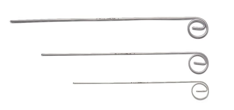 Intubations stylet 10 ch, 4 – 6-mm