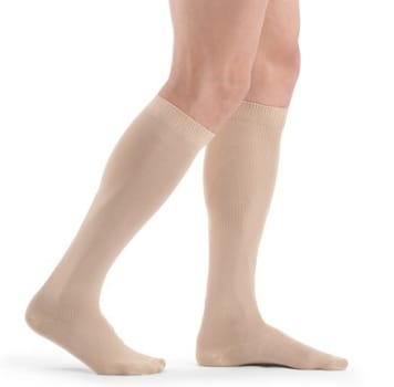 TRAVENO by SIGVARIS rejsestrømper, beige, str. 38-39