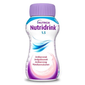 Nutridrink Protein, jordbær, 200 ml