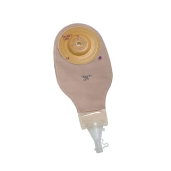 Eakin Dot Soft Convex, 1-dels ileostomipose, high-output, opklip, beige, 15-60 mm