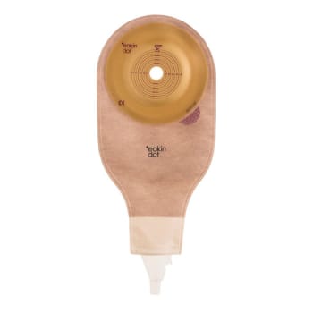 Eakin Dot Soft Convex, 1-dels ileostomipose, high-output, opklip, beige, 15-60 mm