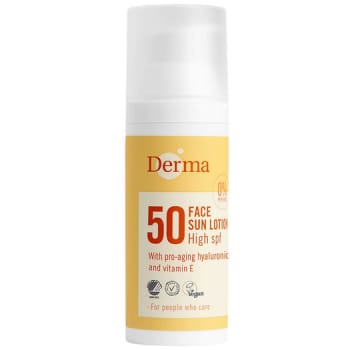 Derma ansigtssolcreme SPF50, 50 ml