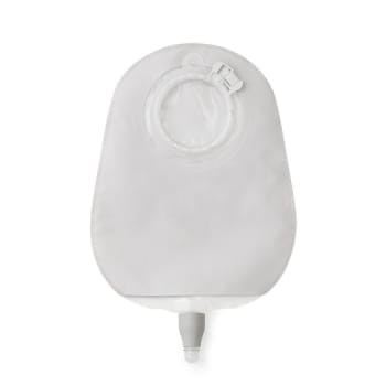 SenSura Mio Click, 2-dels urostomipose, Maxi, flerkammer, klar, 40 mm ring