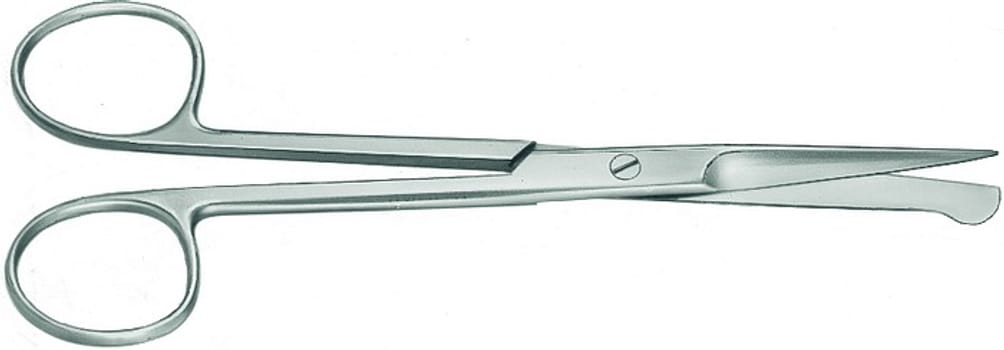 Instrument, Sygeplejesaks med dup, 14 cm