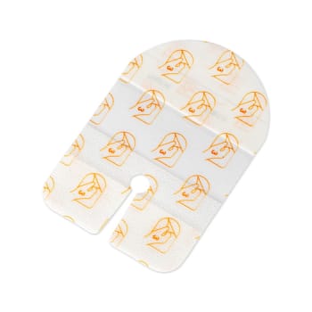 Kliniderm Film, IV forbinding, transparent, med slids, steril, 7 cm x 9 cm