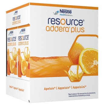 Resource Addera Plus, appelsin, 4x200ml