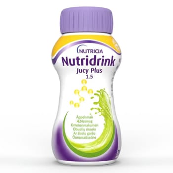 Nutridrink Jucy Plus, æble, 200 ml