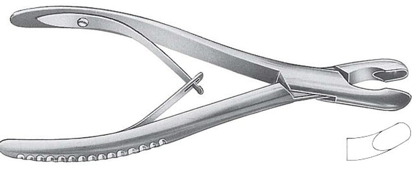 Nopa, tang, knogletang, buet, 17 cm