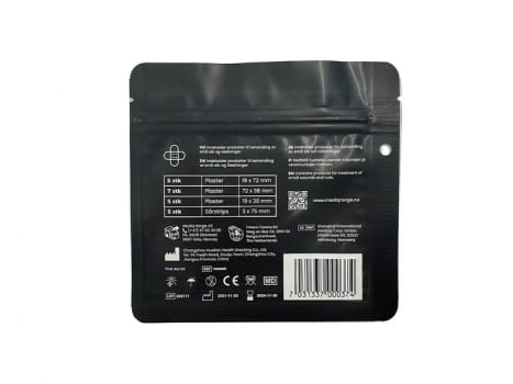 Noraid, Plastermappe, ass. plastre og strips