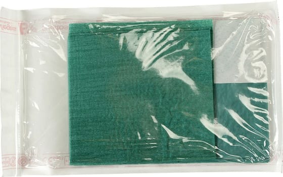 Bastos, afdækning med klæb, 2 lag, steril, 50 cm x 50 cm