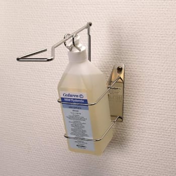 Ceduren, dispenser med pumpearm til 500/600ml flasker m. eg