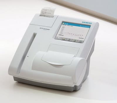 DCA Vantage, apparat til diabeteskontrol