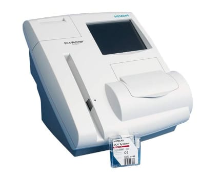 DCA Vantage, apparat til diabeteskontrol