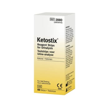 Ketostix, urintest Keton (stoffer)