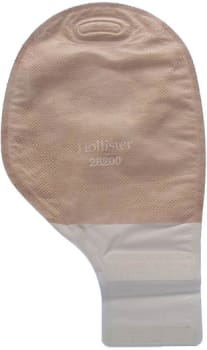 Moderma Flex, 1-dels ileostomipose, Midi, LnR, kulfilter, beige, Ø 15-55 mm