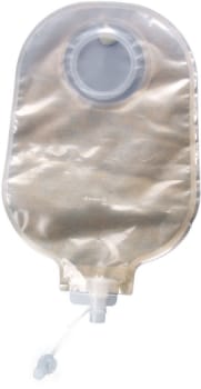 Nova 2, 2-dels urostomipose, Midi, klar, 55 mm ring