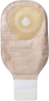 Moderma Flex, 1-dels ileopose, Maxi, Lock'n Roll udløb, beige, Ø 35 mm