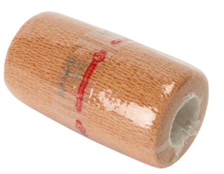 Nobaheban, selvhæftende bind, beige, 10 cm x 4,5 m