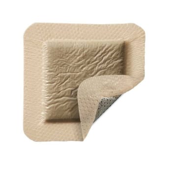 Mepilex Border Ag, border med sølv og silikone, steril, 15 cm x 15 cm