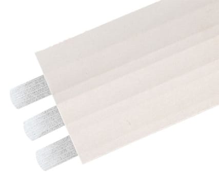 Rudastrip, suturtape, hvid, steril, 6 mm x 100 mm