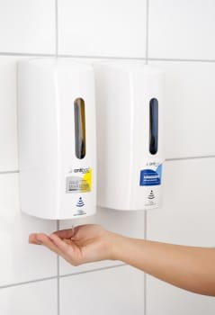 Antibac, automatdispenser til bag-in boks refill