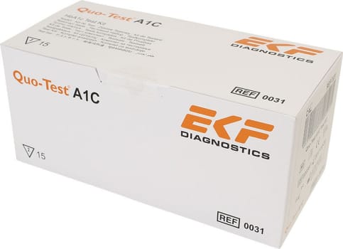 Quo-test, HbA1c testkit