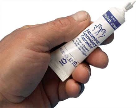 Visirub, fluorescerende væske til test af hånddesinfektion, 10 ml