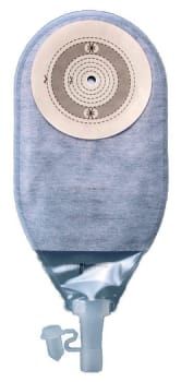 Coloplast, drænagepose Mini 100 ml, u.kulfilter, klar, Ø 5-38 mm